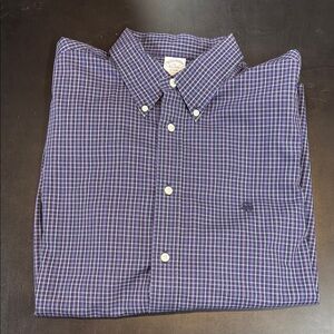 Brooks Brothers Purple Casual Button Down Shirt